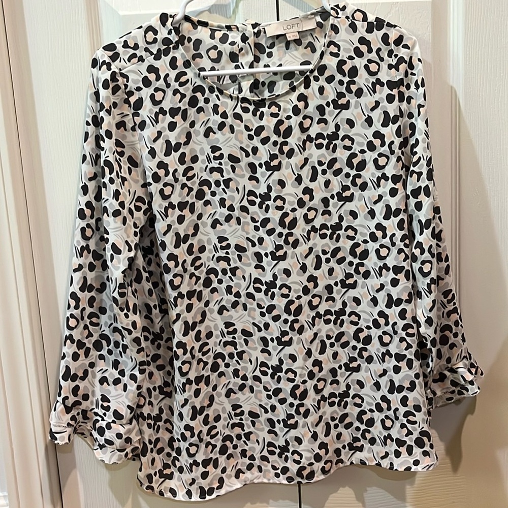 Loft 3/4 sleeve blouse